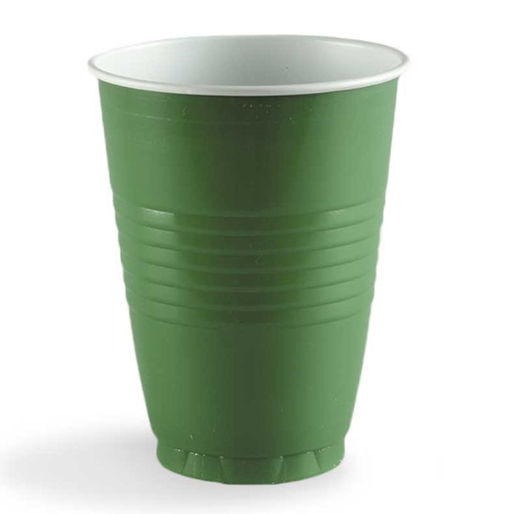 Darnel Vaso Descartable 355 Ml Paquete 12 Unid Verde