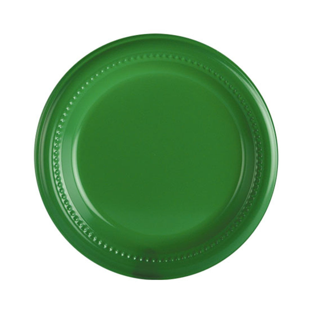 Darnel Plato Descatable 15.5 Cm Verde Vivo Paquete 12 Unid