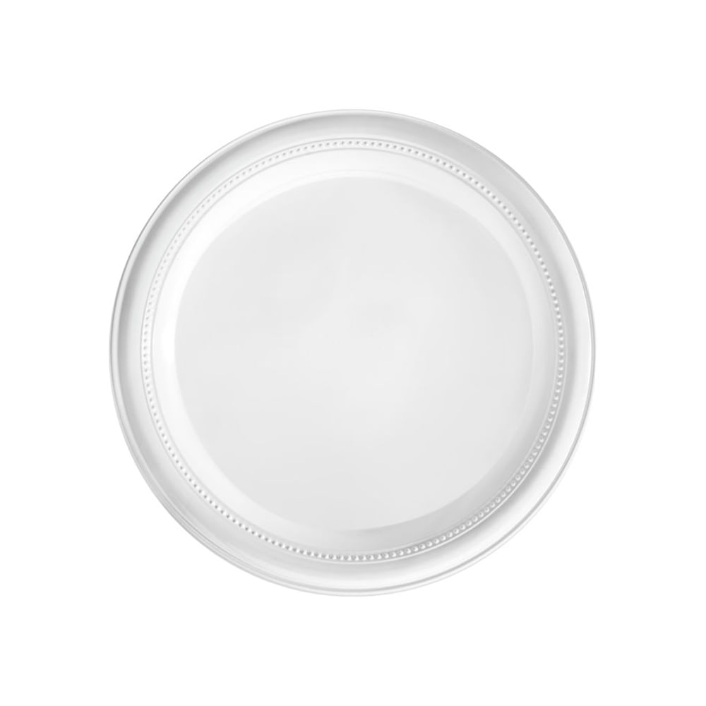 Tami Plato Pando Plas 23 Cm Blanco Pqx20