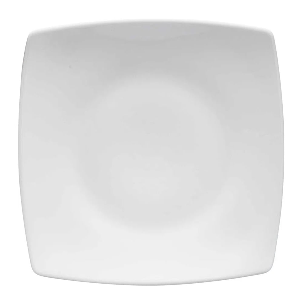Union Ychicawa Plato Cuadrado Unión Y Chicawa Blanco