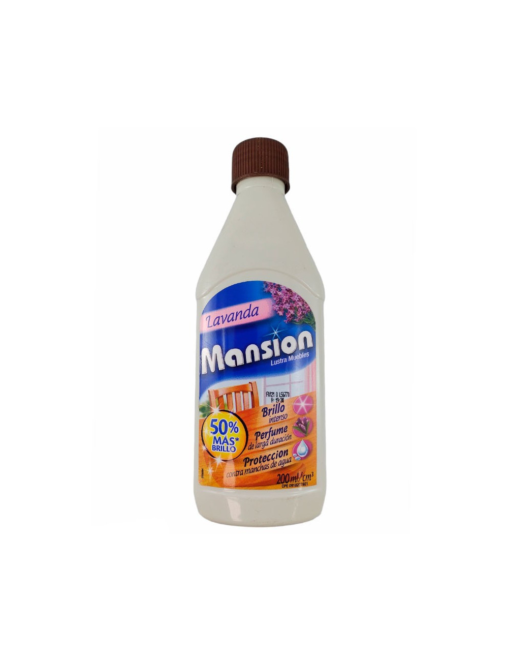 Mansión Lustra Muebles Lavanda 200ml