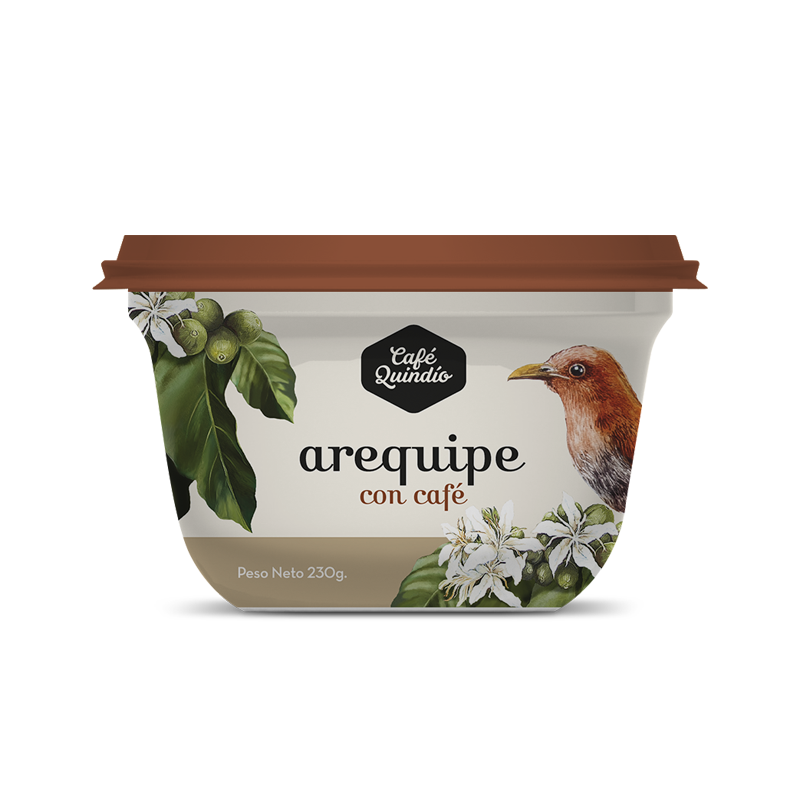 Arequipe Con Café 230g Café Quindío