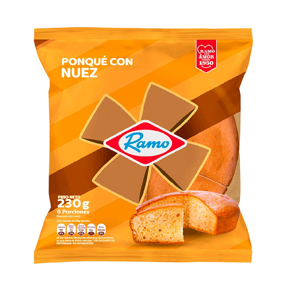 Ramo Ponqué Tradicional Nueces X230g