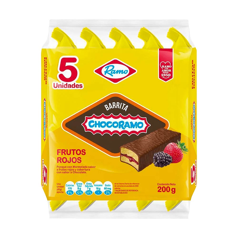 Ramo Chocoramo Barrita 5un