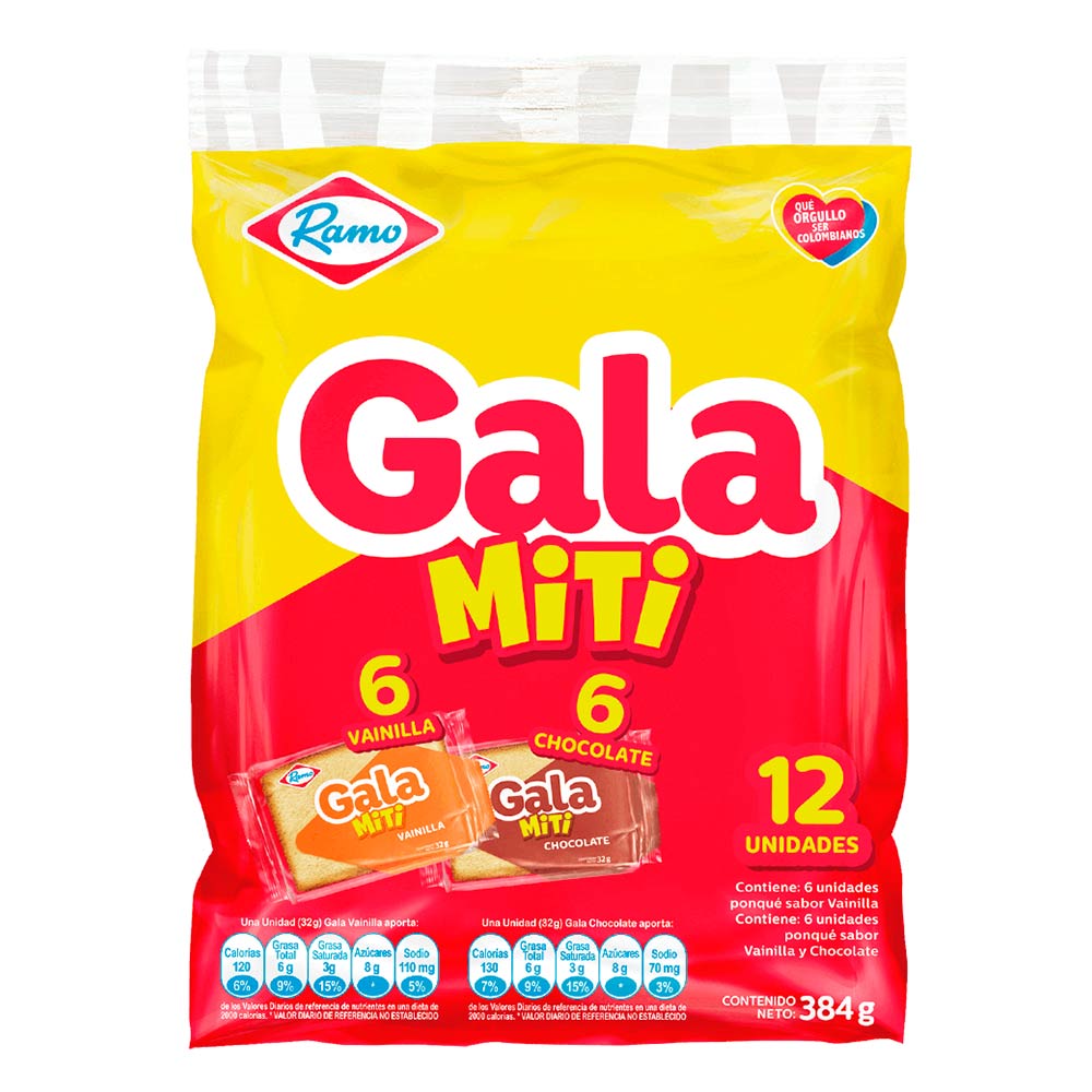 Gala Mini Miti Ramo Surtido X12und X384g