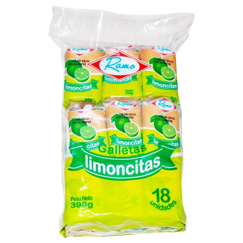 Ramo Galletas X 396 G Limoncitas X 18 Unds