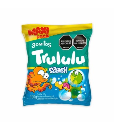 Gomas Trululu Splash Bolsa 100gramos