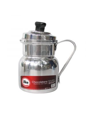 Ilko Chocolatera Aluminio Con Tapa 1,0 Lts