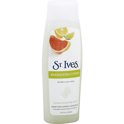St Ives Body Wash, Moisturizing, Energizing Citrus