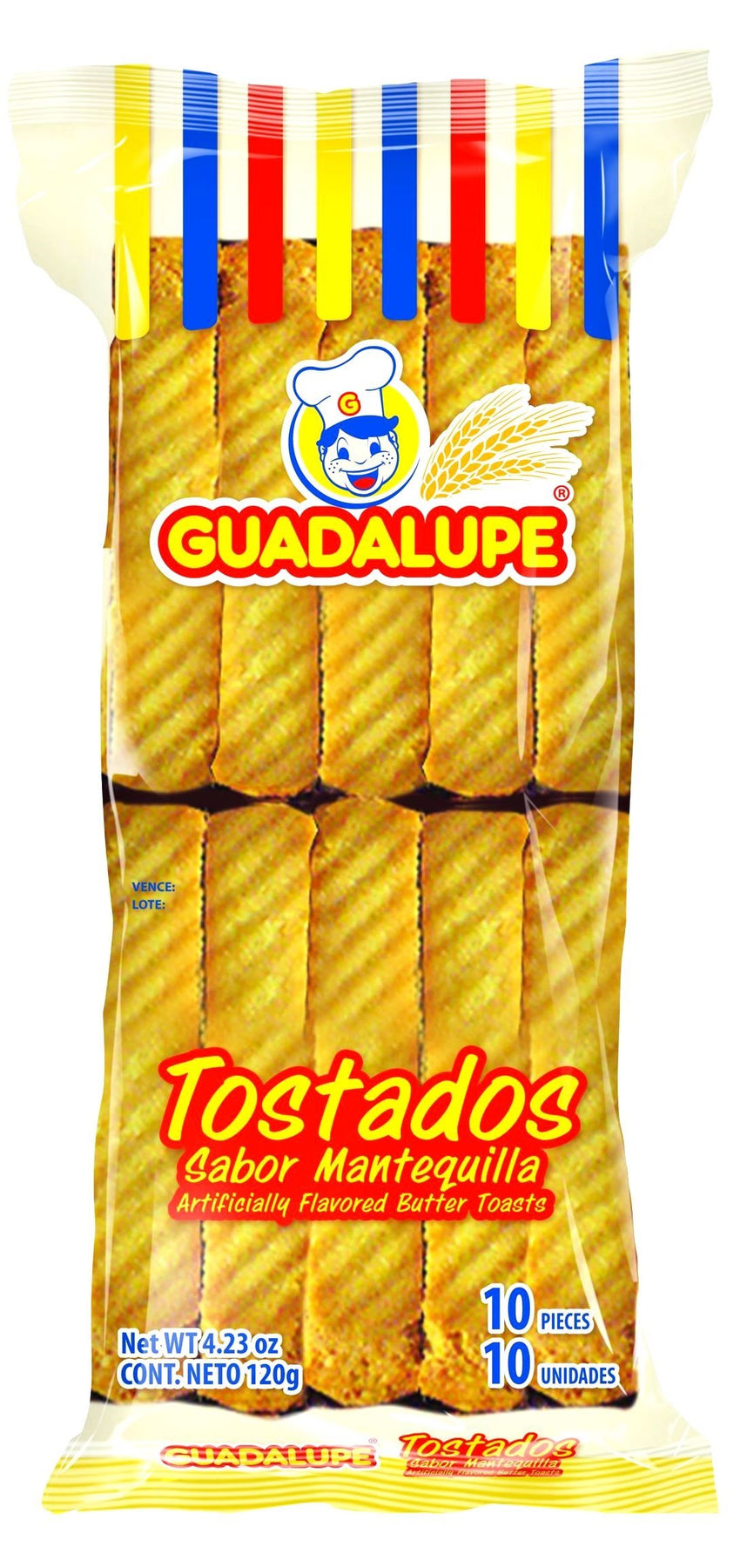Guadalupe Toasts, Butter