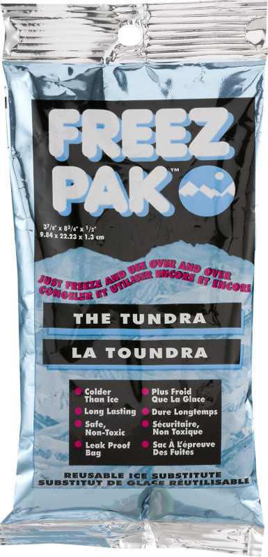 Freez Pak Ice Substitute, Reusable, The Tundra