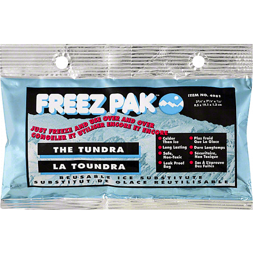 Freez Pak Ice Substitute, Reusable, The Tundra