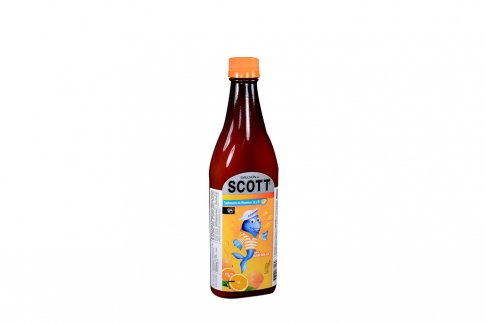Emulsión De Scott Frasco Con 450 mL - Sabor Naranja