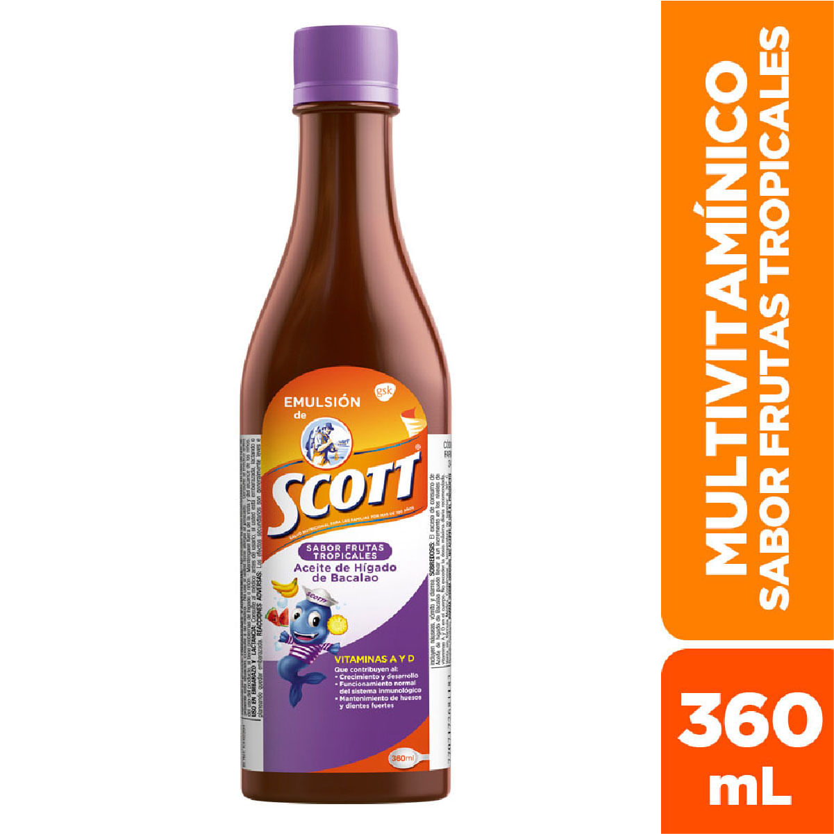 Scott Emulsion Tropical 360 Ml