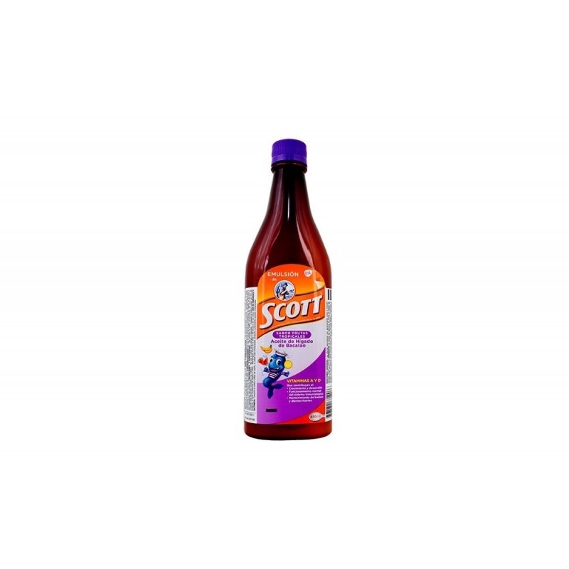 Scott Emulsion Frutas Tropical X 450ml