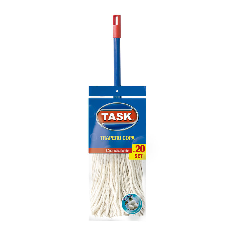 Task Trapero Algodón Copa Mango Metálico