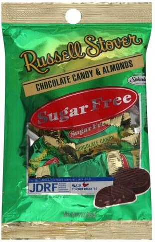 Russell Stover Sugar Free Chocolate Candy & Almonds
