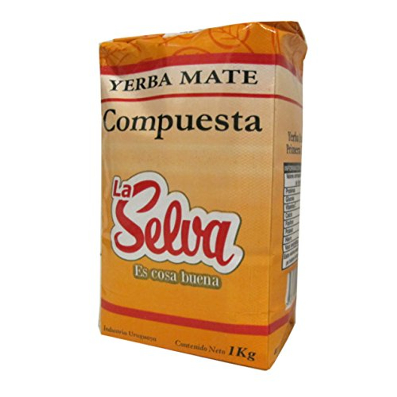 La Selva Yerba Mate Compuesta, 1 Kg / 35.27 Oz