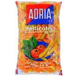 Adria Fideos Multicolor Tirabuzon 500Gr