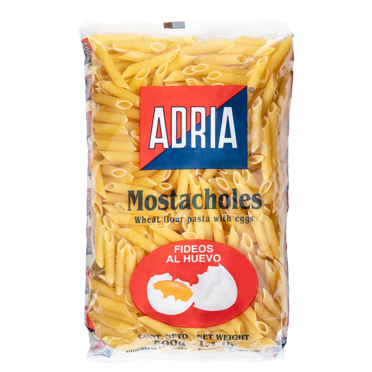 Adria Fideos Mostacholes 500g
