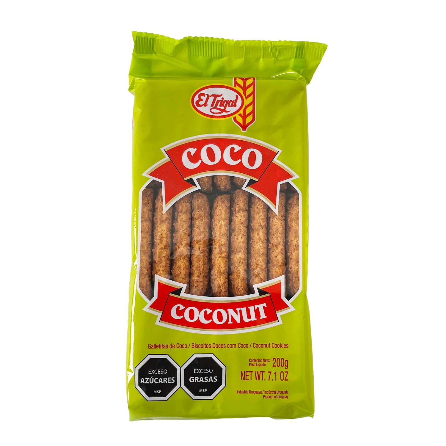 El Trigal Galleta Coco 200g
