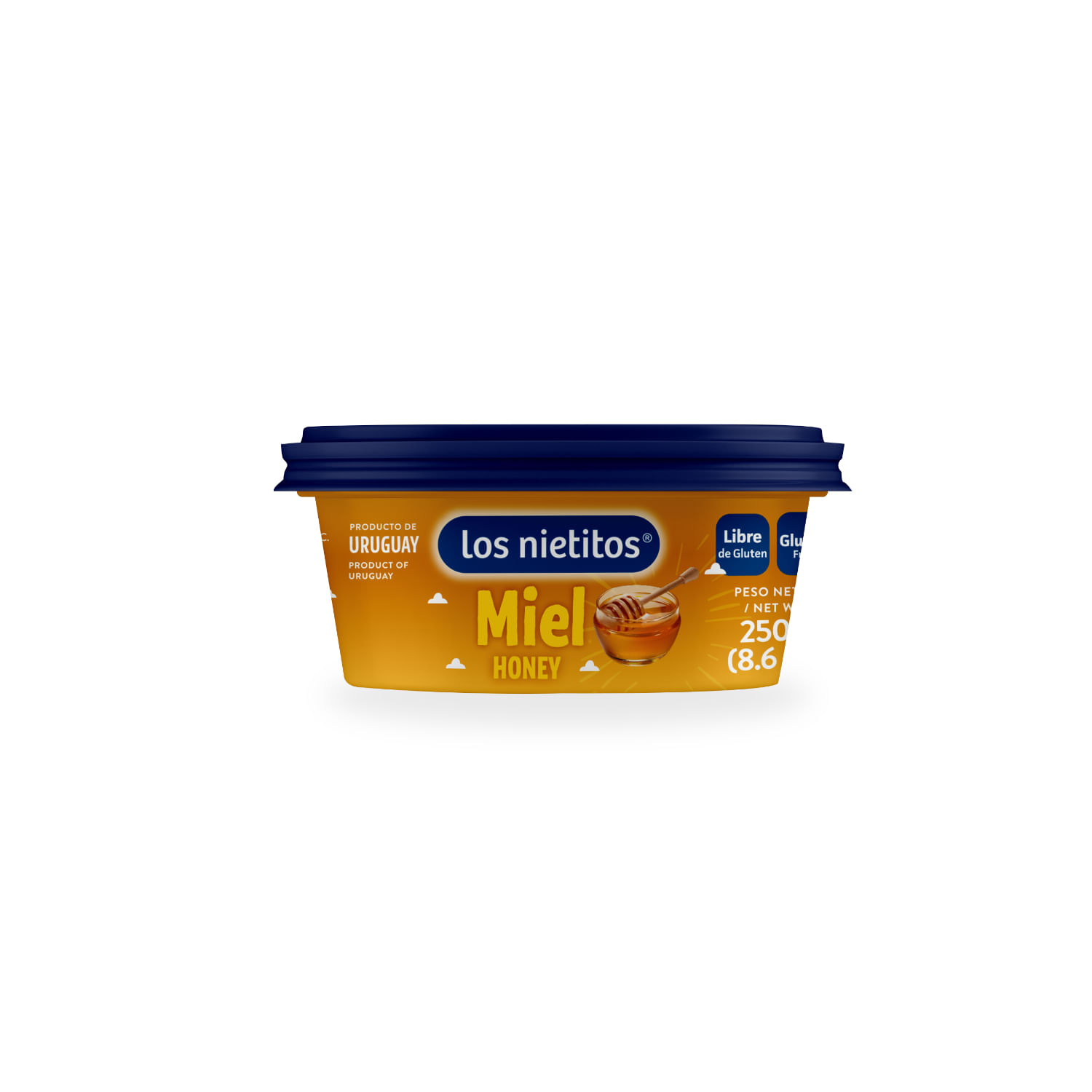 Los Nietitos Miel Pote Plastico 250G Libre De Gluten