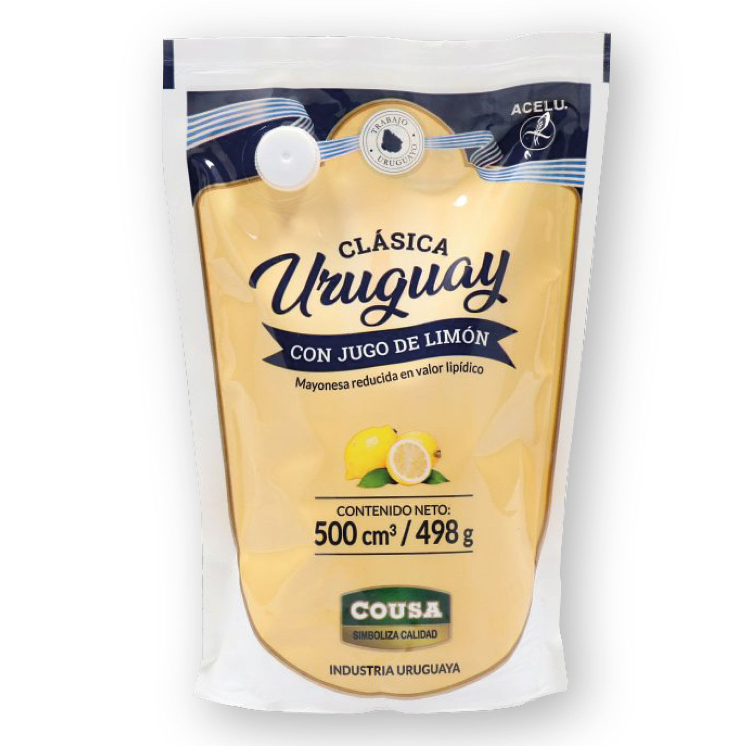 Uruguay Mayonesa Con Jugo De Limon 500g