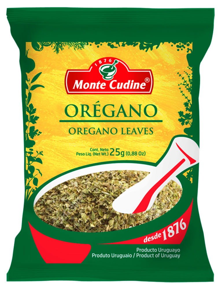 Monte Cudine Orégano 25 Gr