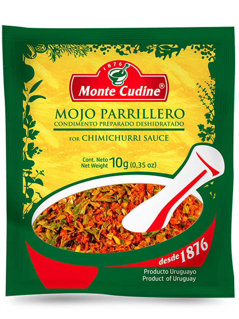 Monte Cudine Mojo Parrillero 10Gr