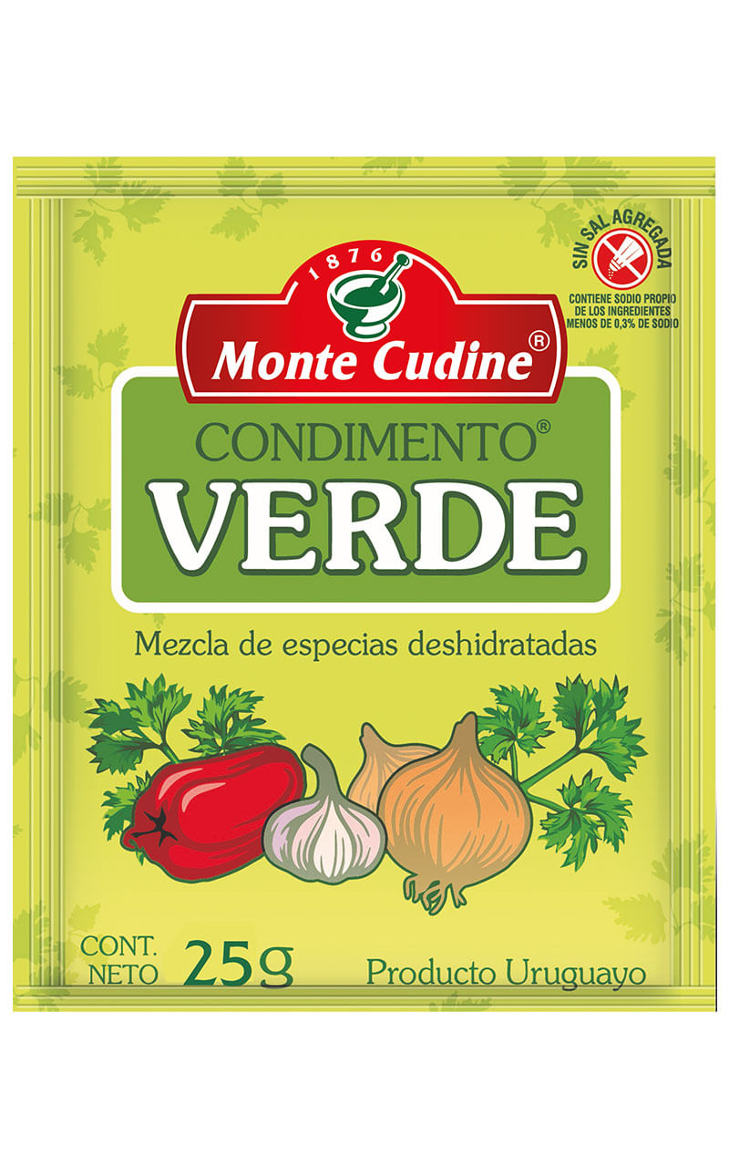 Monte Cudine Condimento Verde 25Gr