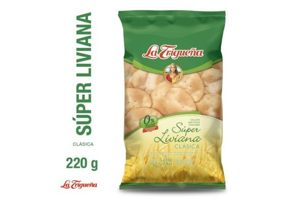 La Trigueña Galleta Super Liviana Clásica 220 Gr