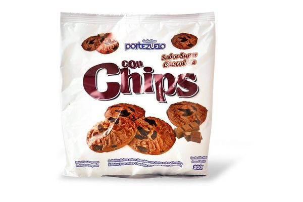 Portezuelo Galleta Con Chips Sabor Super Chocolate 200gr