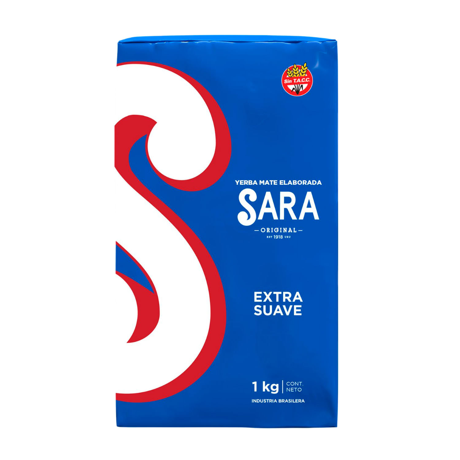 Sara Yerba Mate Extra Suave Paquete 1 Kg