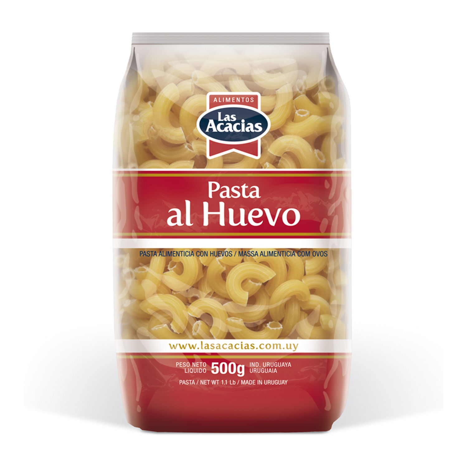 Las Acacias Fideos Al Huevo Codos 500Gr
