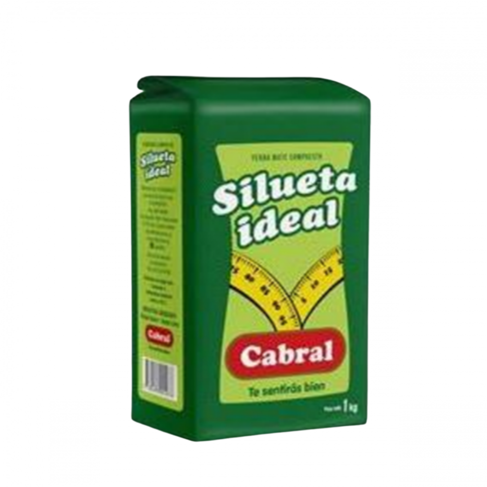 Cabral Yerba Mate Silueta Ideal, 1 Kg