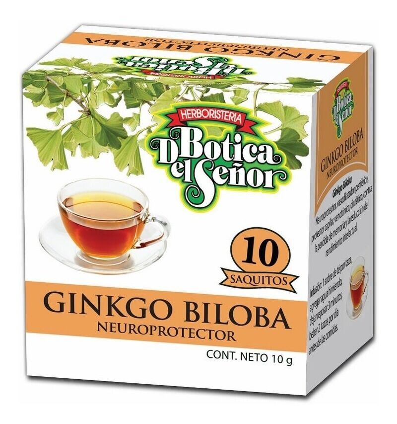 Botica Ginkgo Biloba 10 Saquitos
