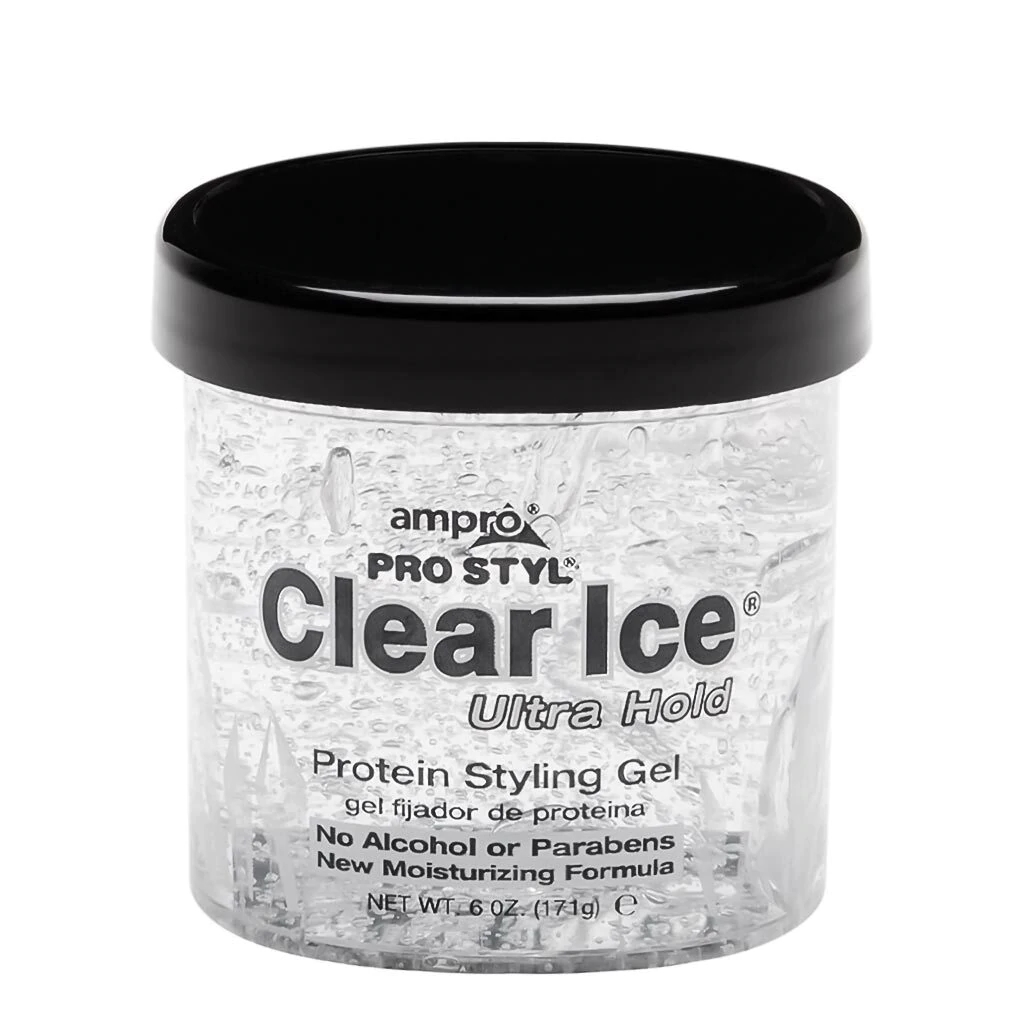 Ampro Styl Clear Ice Ultra Hold Protein Styling Gel - 6 Oz