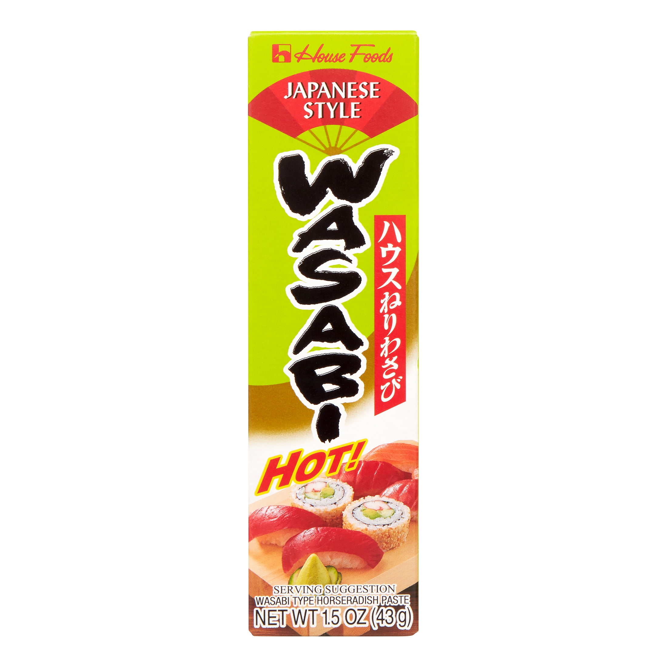 House Foods Wasabi Type Horseradish Paste - 1.5 Oz