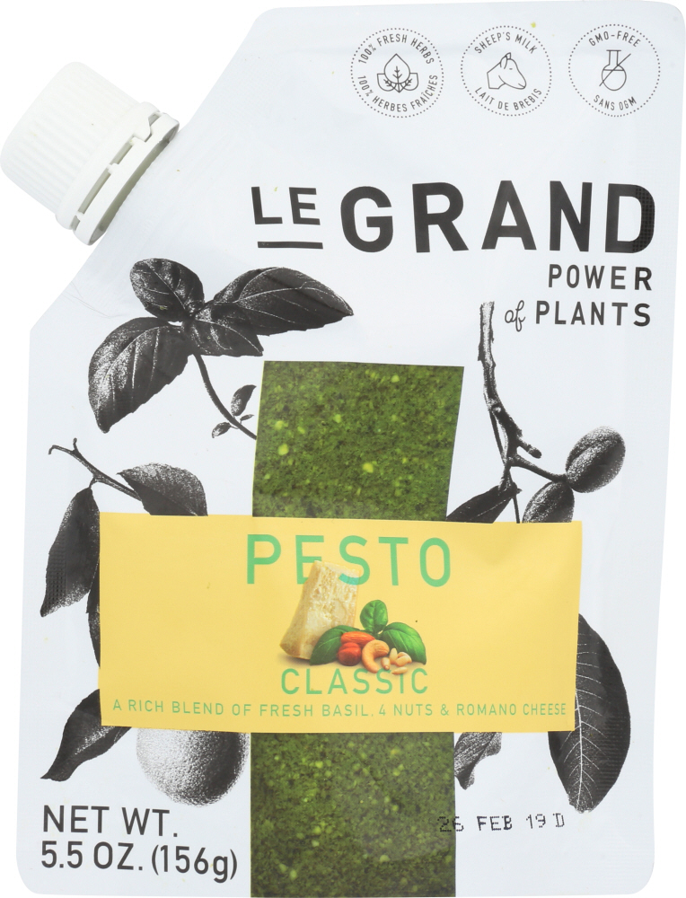 Le Grand Pesto, 4 Nuts & Cheese