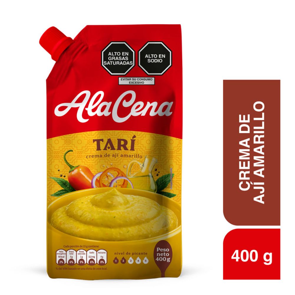 AlaCena Tari Crema De Aji, 400gr