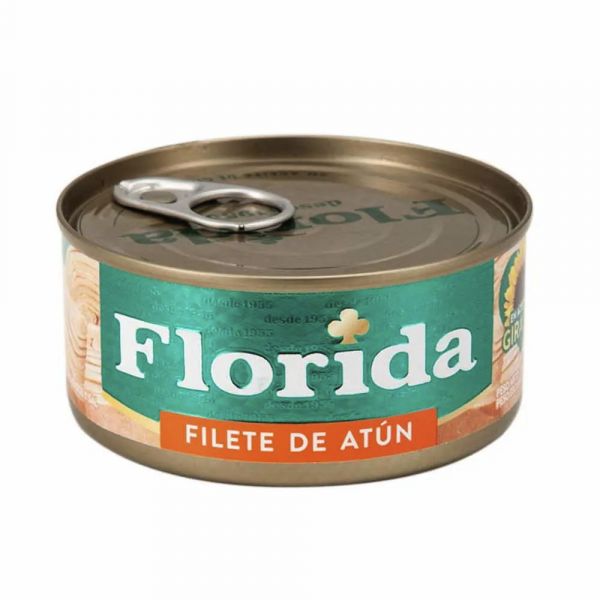 Filete De Atún FLORIDA En Aceite Vegetal Lata 170g