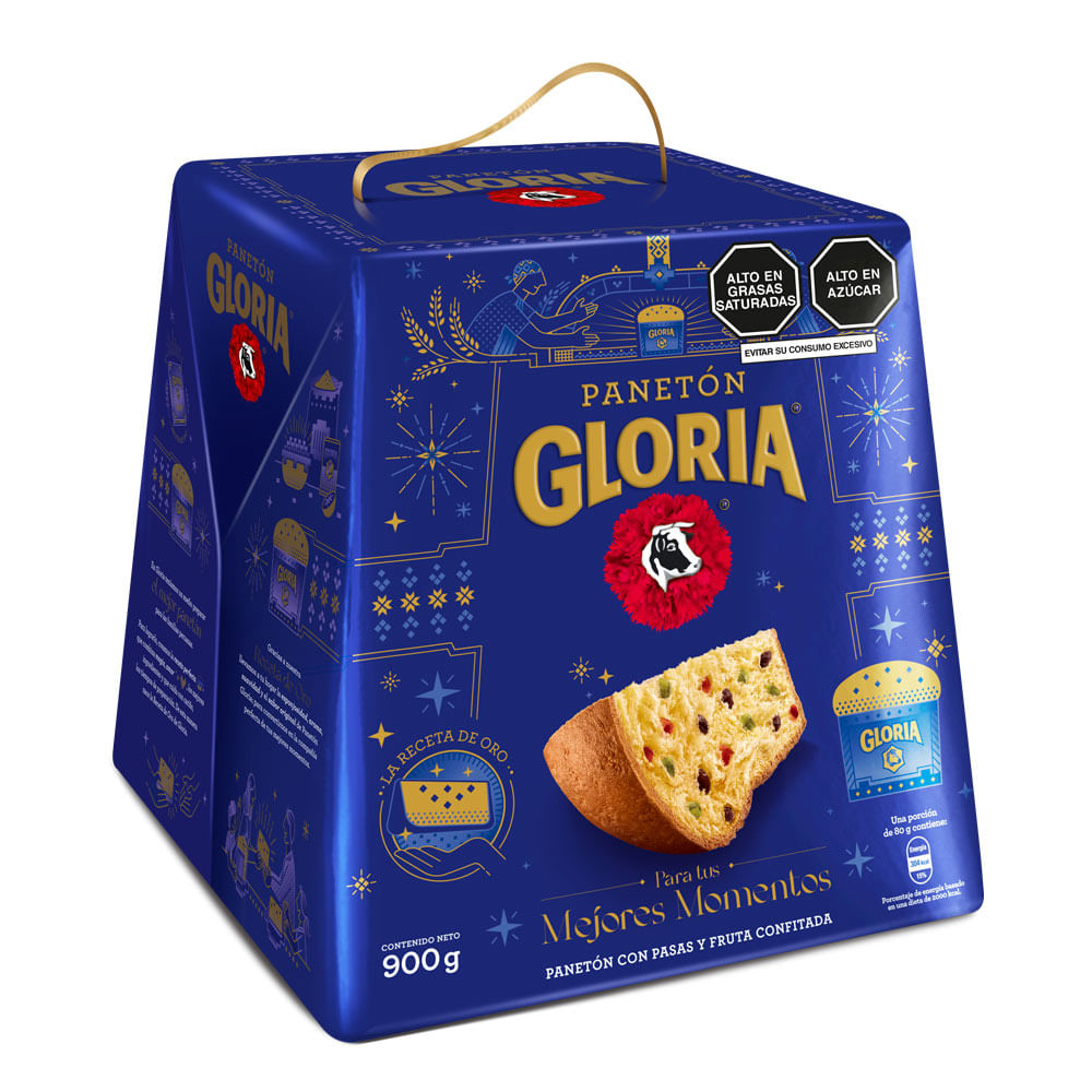 Gloria Panetón Caja 900g