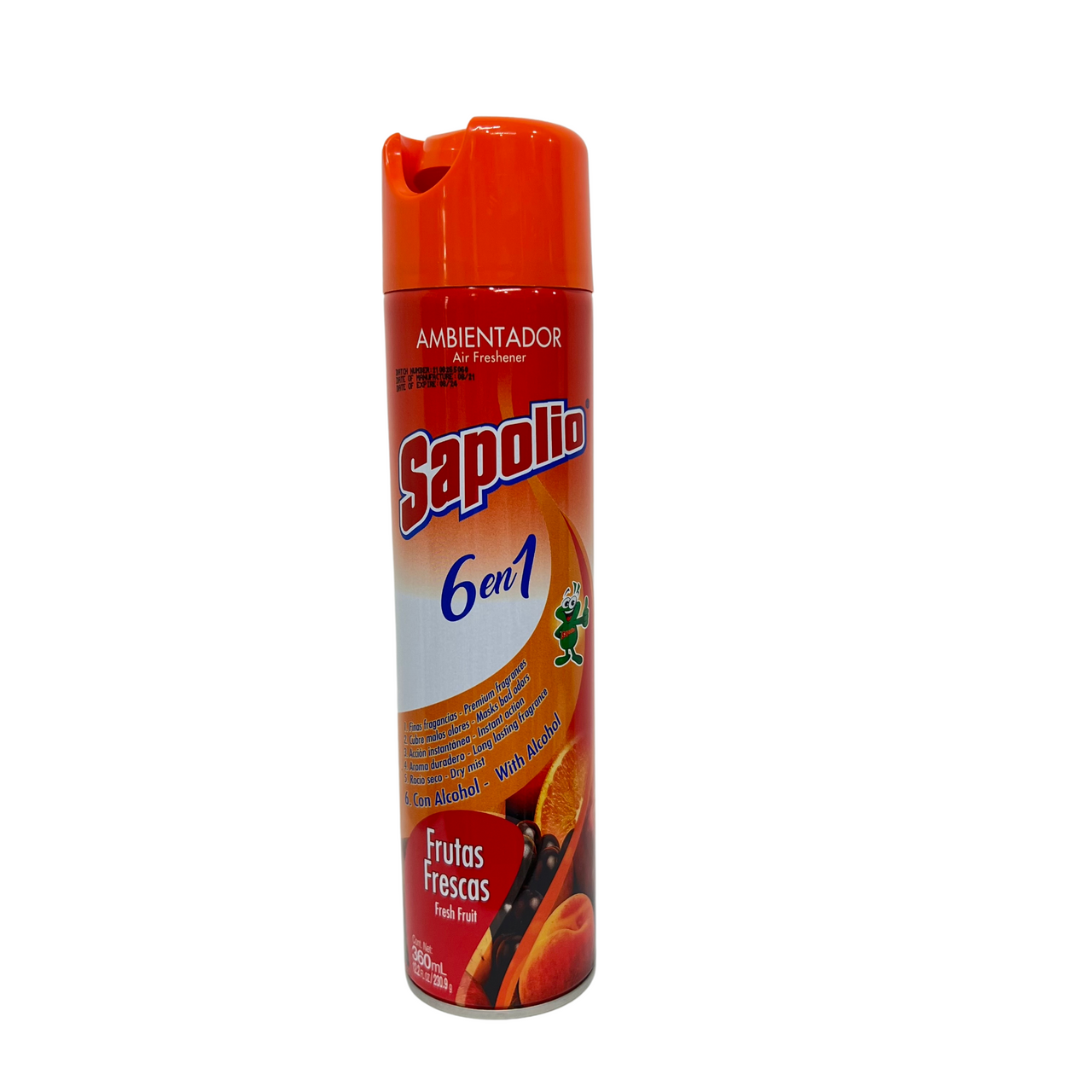 Sapolio Desodorante Ambiental Frutas Frescas 360 Ml