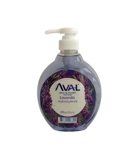 Aval Jabon Liq X 400Ml Lavanda