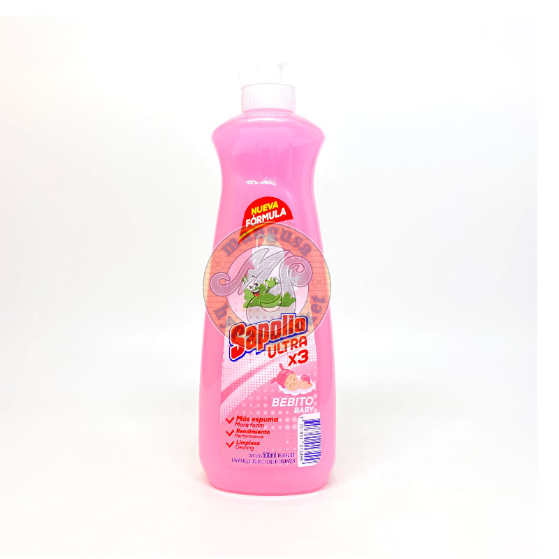 Sapolio Lavavajilla Bebito 500 Ml