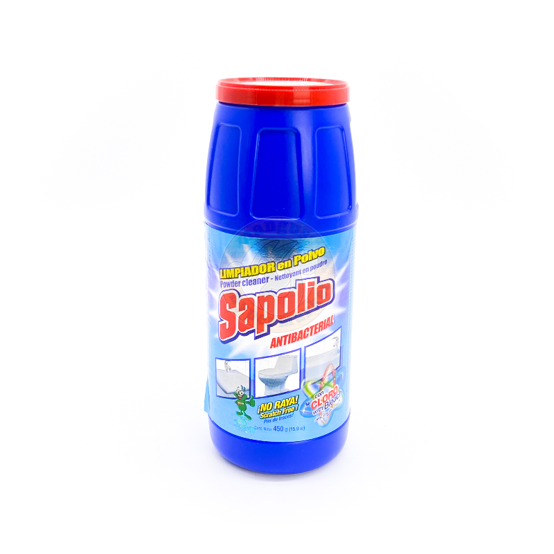 Sapolio Limpiador En Polvo Antibacterial 450gr