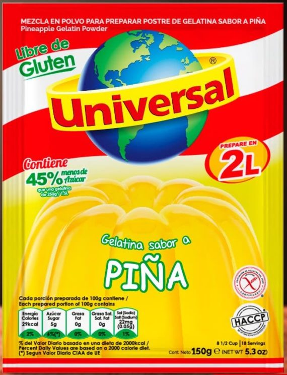 Universal Gelatina Pina