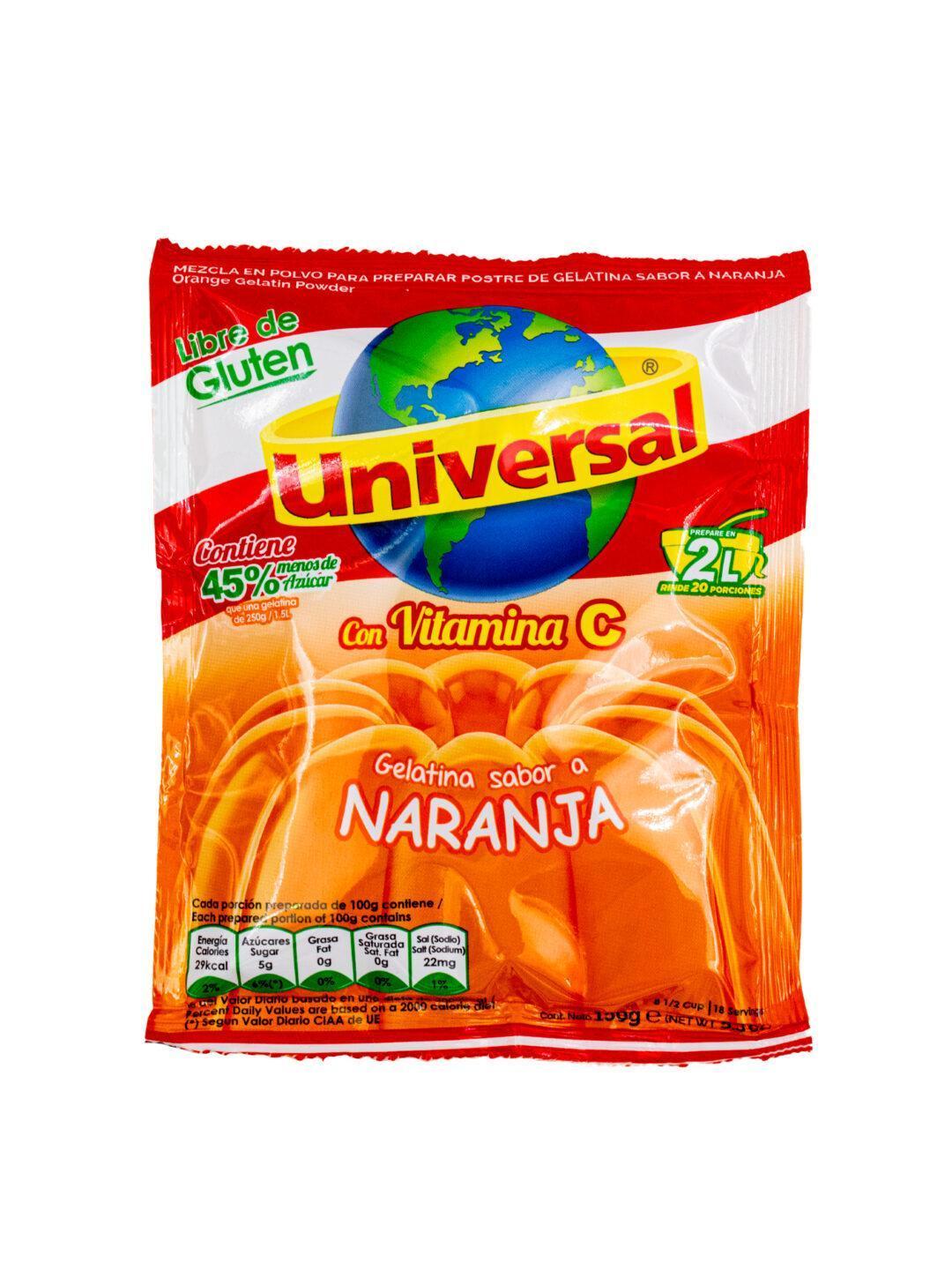 Universal Orange Jelly Powder