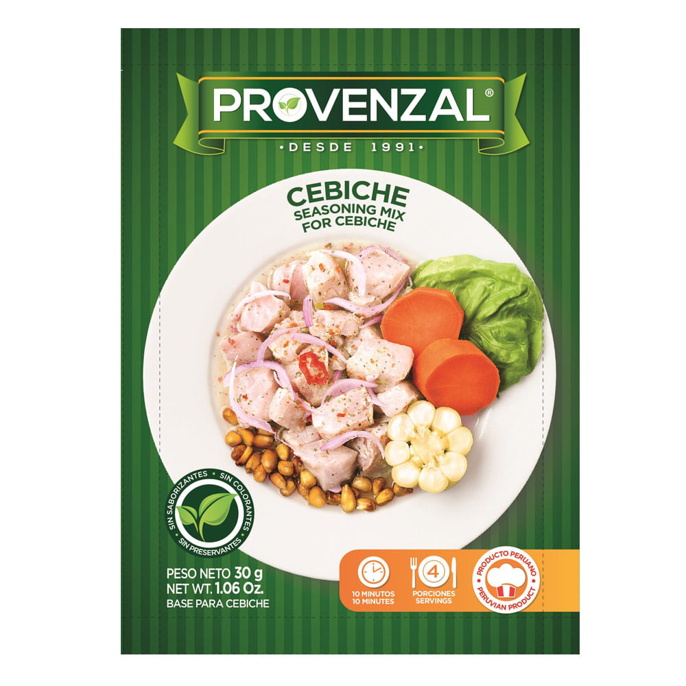 Provenzal Base Ceviche 30 Gr