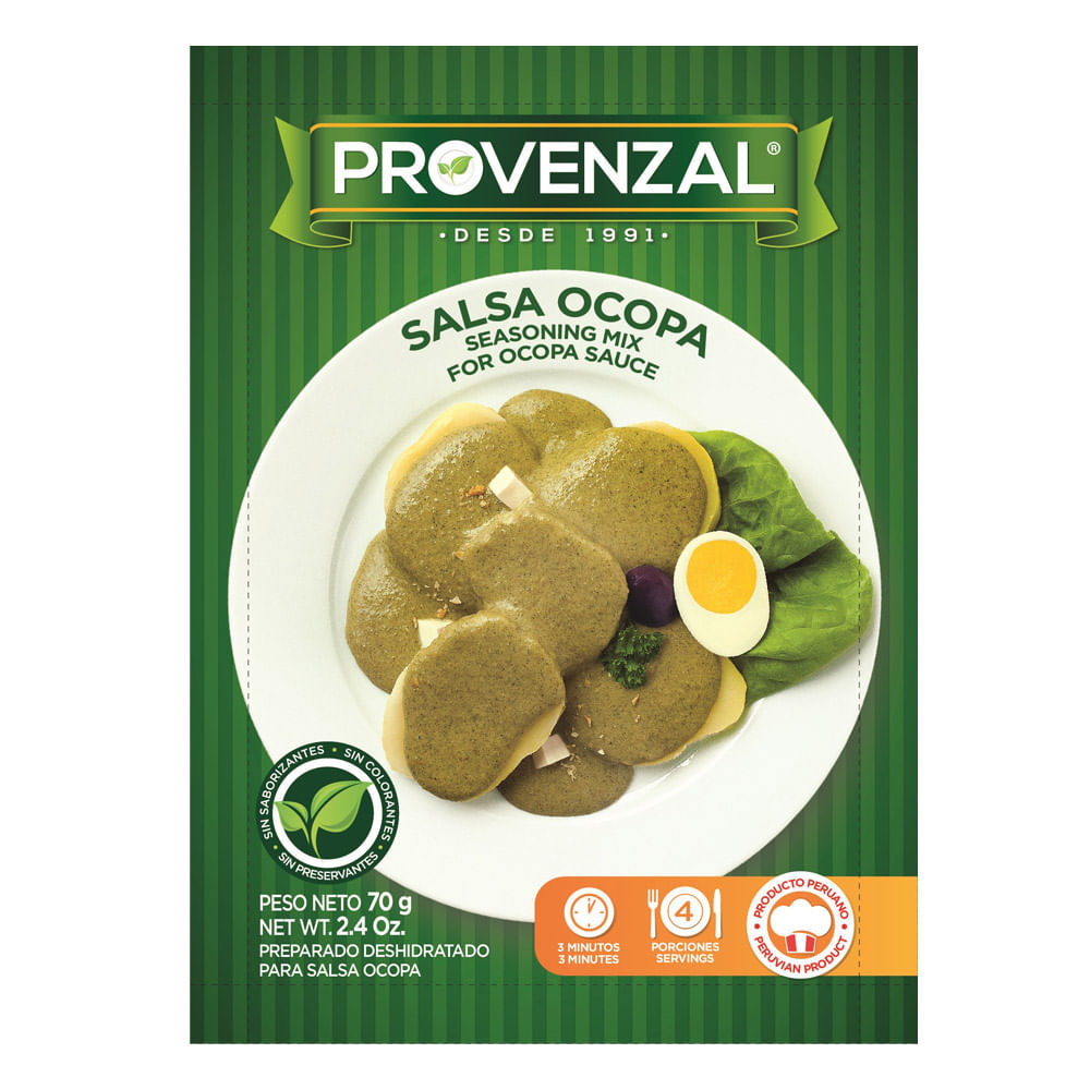 Provenzal Ocopa Sauce